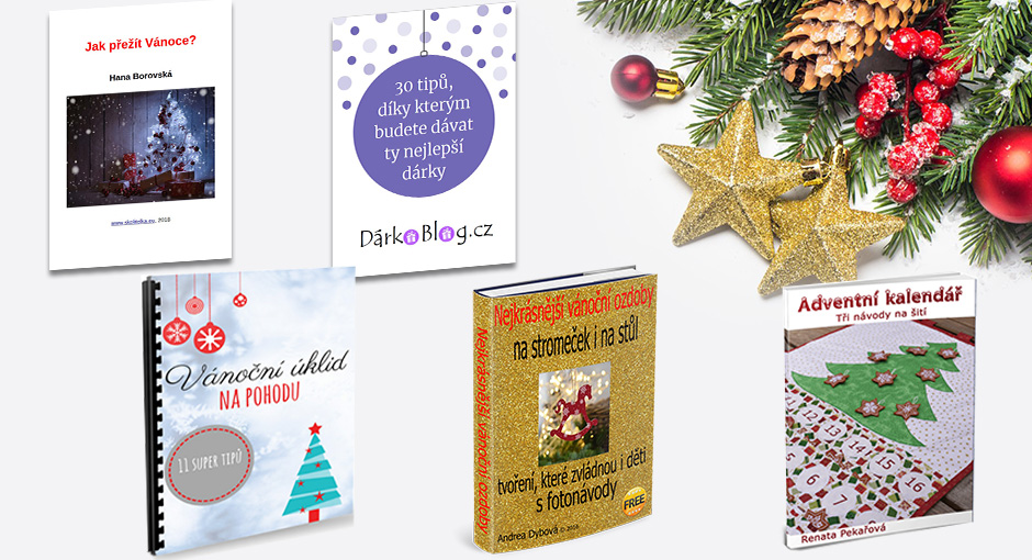 Top ebooky o tom, jak si vytvořit pohodové Vánoce