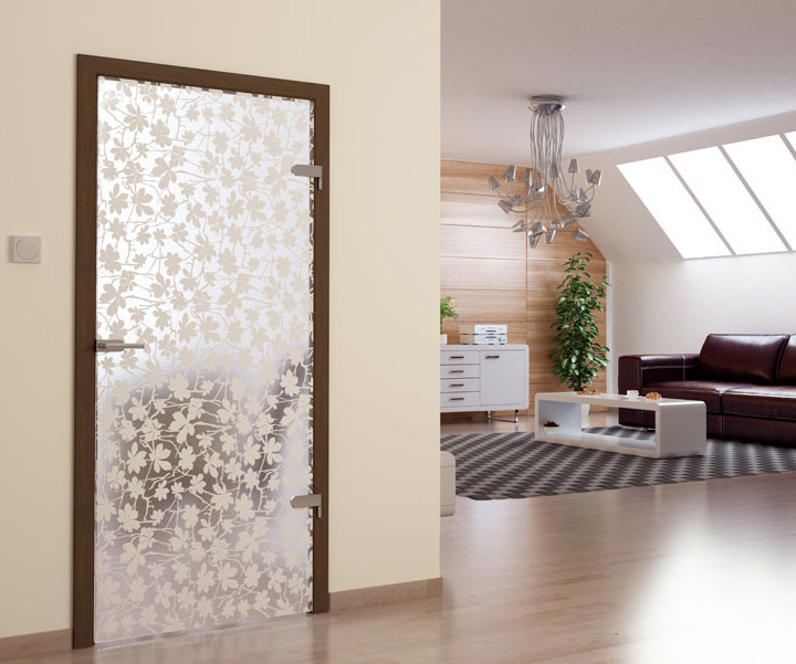 Prosklené interiérové dveře můžete koupit v mnoha provedeních