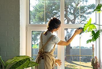 Jak vyčistit zažloutlé rámy u plastových oken