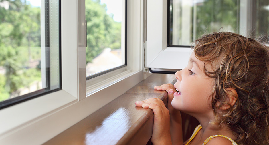 Zabezpečení oken pro děti